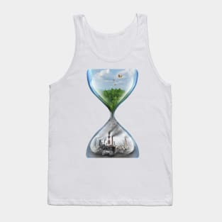 Climate Change and Environmental Global Warming Conservation design Tank Top